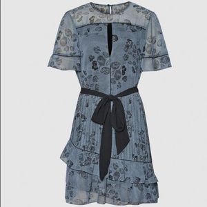 REISS DANI
FLORAL PRINTED MINI DRESS xs